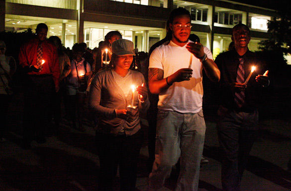 Candlelight vigil celebrates studentâ€™s life