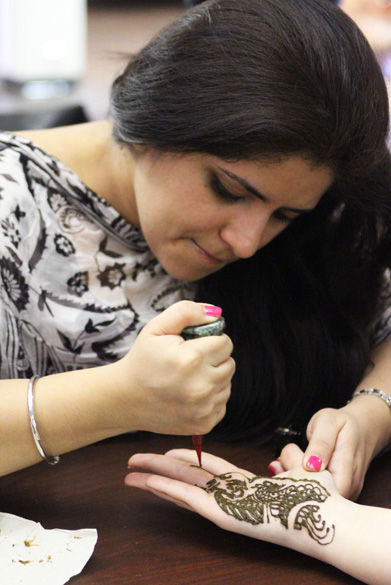 Sharing heritage through henna