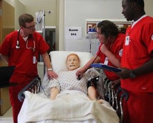 Medical simulators provide nursing majors experience
