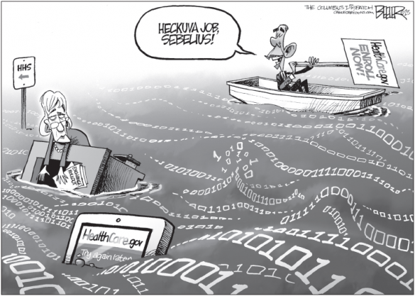 Editorial Cartoon - October 30, 2013