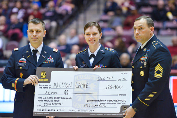 SIU game honors wounded warriors