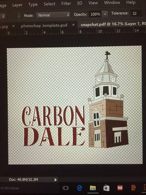 Carbondale+gets+Snapchat+geofilter