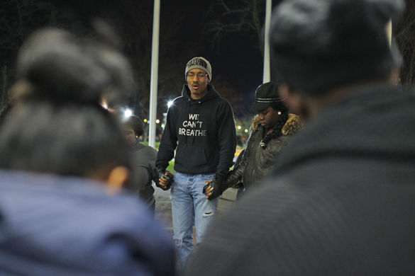 Black students raise voices against Chicago violence