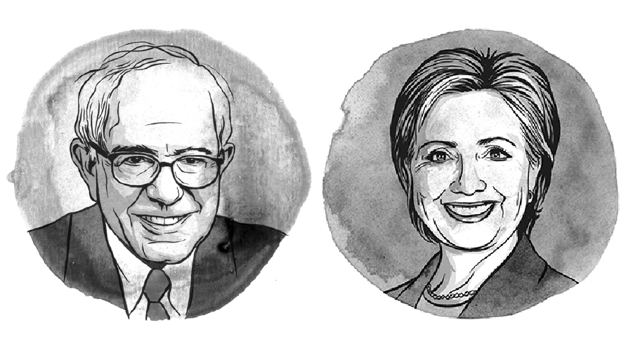 Testy debate suggests Clinton and Sanders battle will continue