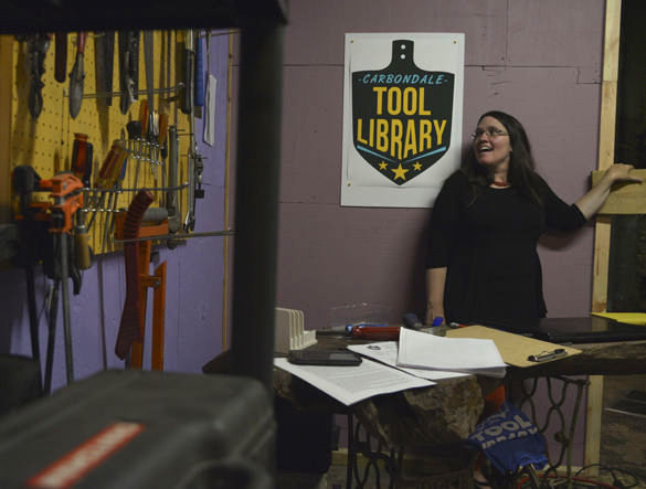 Tool-lending library opens in Carbondale