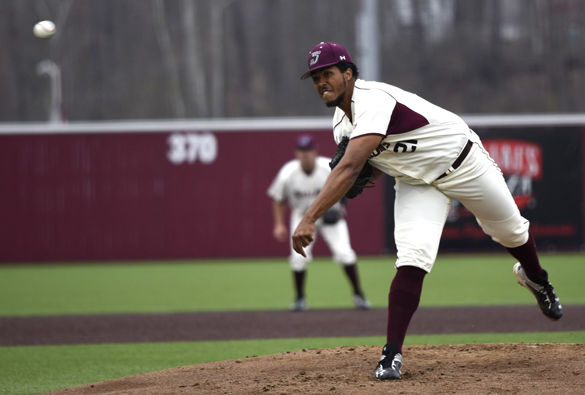 Strong pitching performance secures win for Salukis