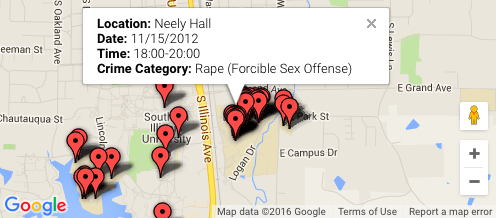 Majority of sexual assaults on campus are in student housing