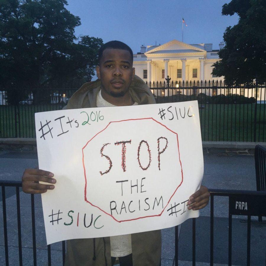 Student+calls+on+President+Obama+to+help+end+racism+at+SIU