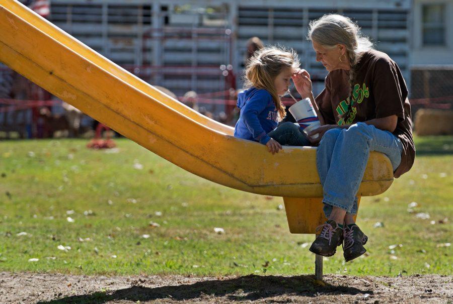 Photo of the Day: Growing up with grandma