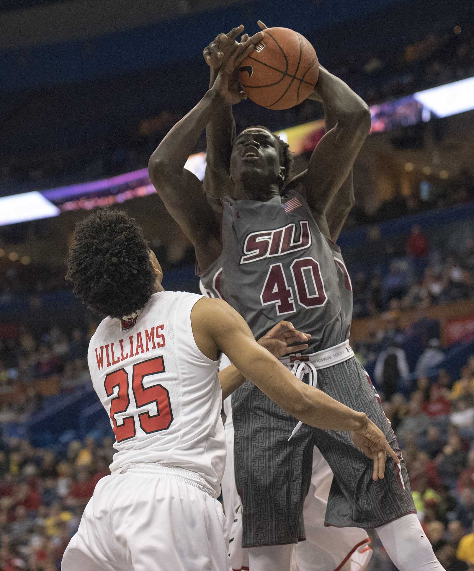Gallery: SIU men’s basketball falls to Illinois State in the MVC