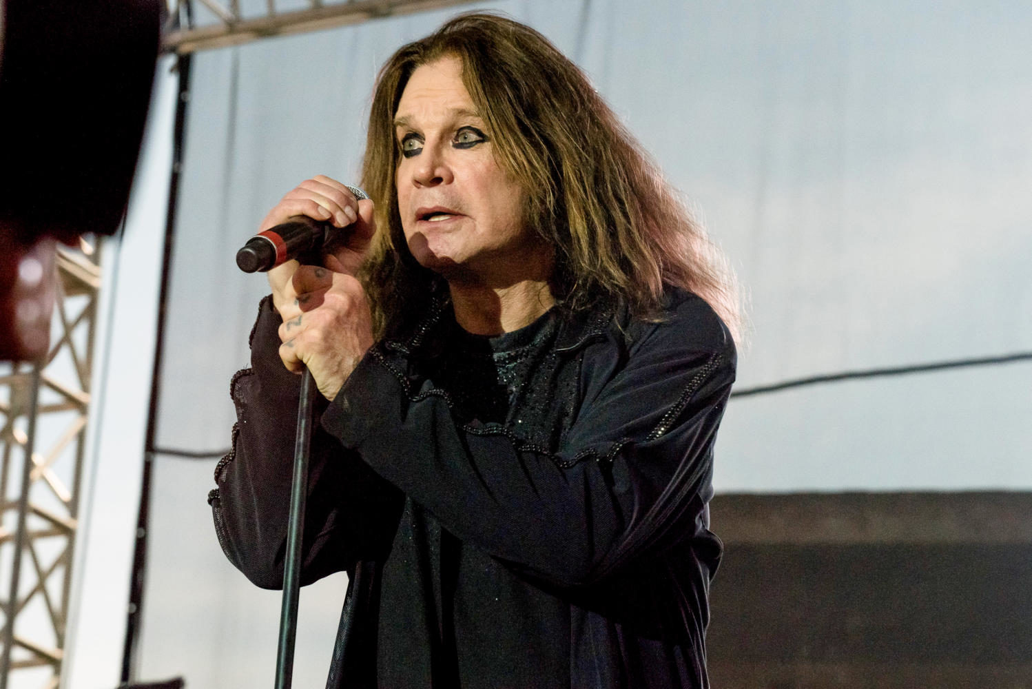 Ozzy Osbourne sings Bark at the Moon to Moonstock festival goers Monday, August 21, 2017, during the final day of Moonstock 2017 at Walker’s Bluff Winery in Carterville, Illinois.  (William Cooley | @Wcooley1980)