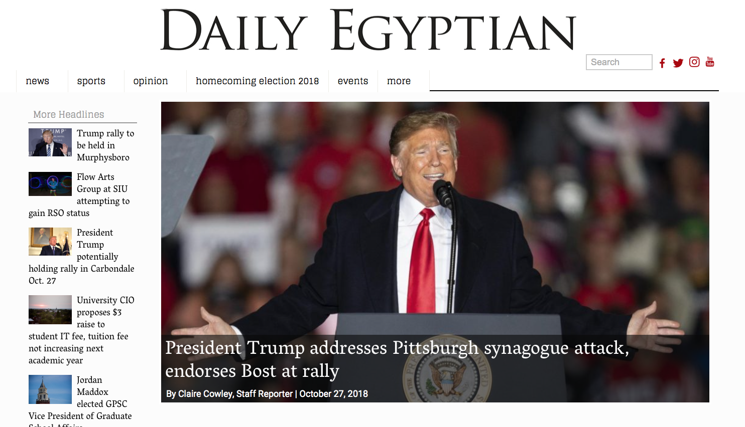 Daily Egyptian wins Online Pacemaker award – The Daily Egyptian