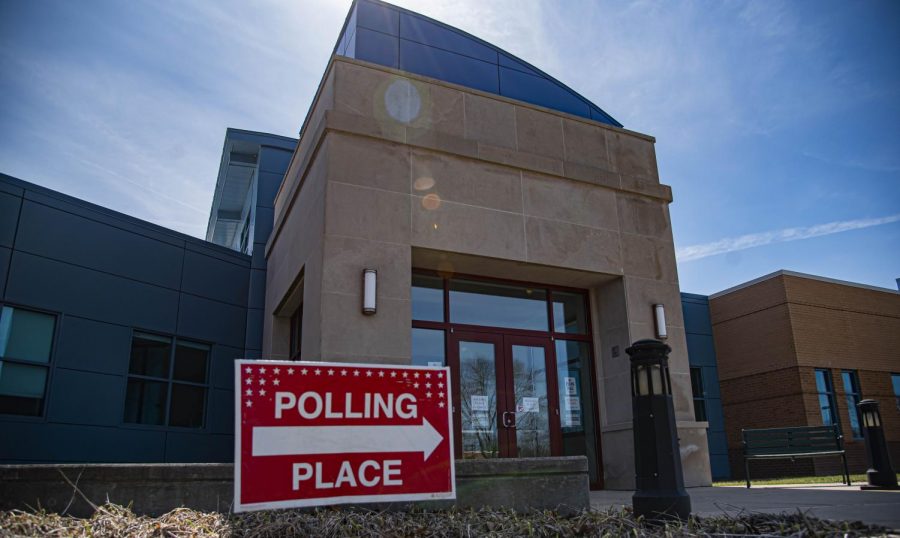 Polling stations across Illinois continue to keep their doors open for the Presidential Primary Election despite the growing concerns of the spread of COVID-19 on Tuesday, Mar. 17, 2020 at Lincoln Land Community College in Springfield, IL. 