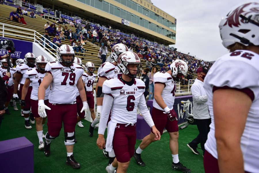 Photo courtesy of SIU Athletics taken at the SIU vs. Weber State game on Saturday, April 24, 2021.