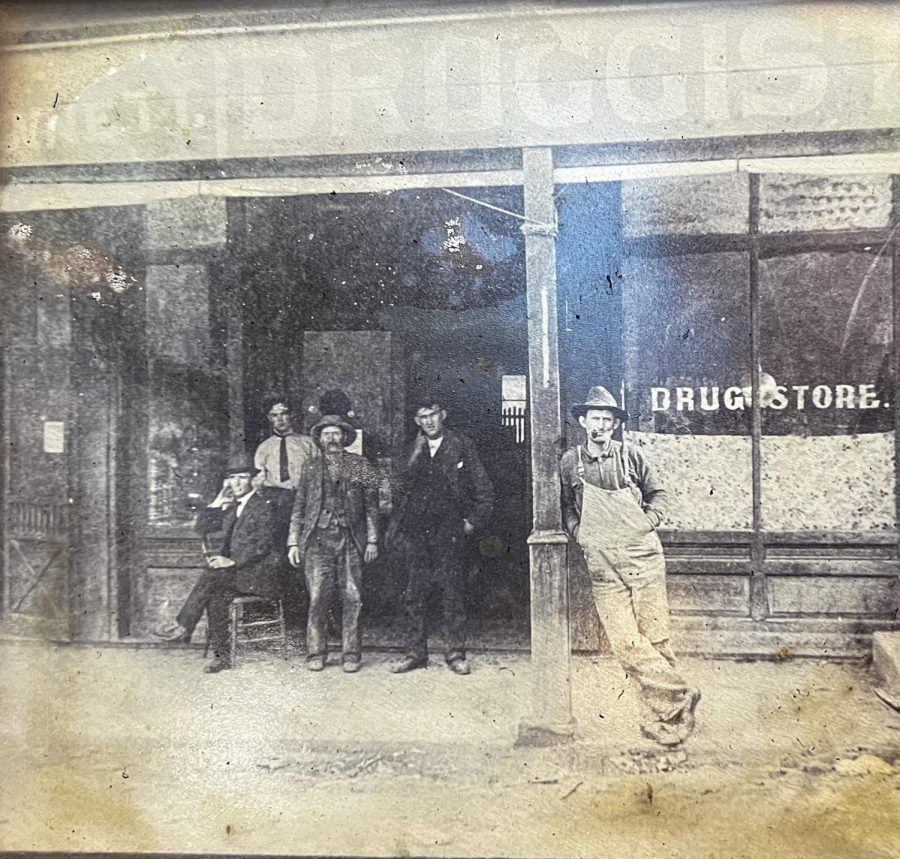Photo of the store in the late 1800s display at the Makanda Trading Company March 21, 2022 in Makanda, Ill.
