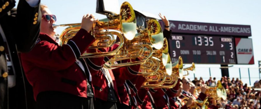 Take a look at the Marching Salukis