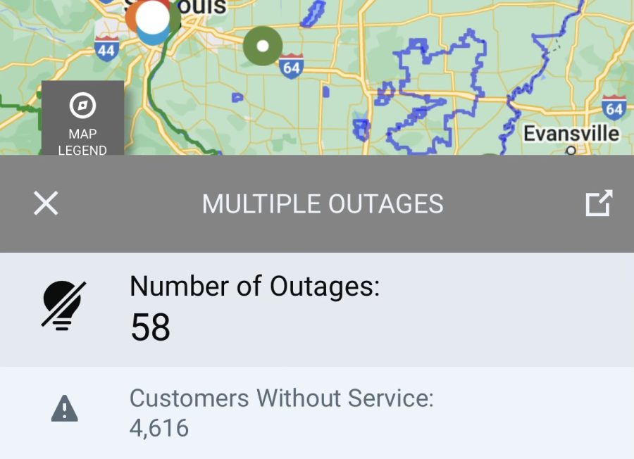 Power goes out across Carbondale