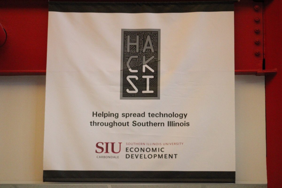 The robotics club’s Hack S.I. event invites computer programmers of all skill levels to collaborate on software projects at SIU Oct. 25, 2023 at Dunn-Richmond Center in Carbondale, Illinois. 