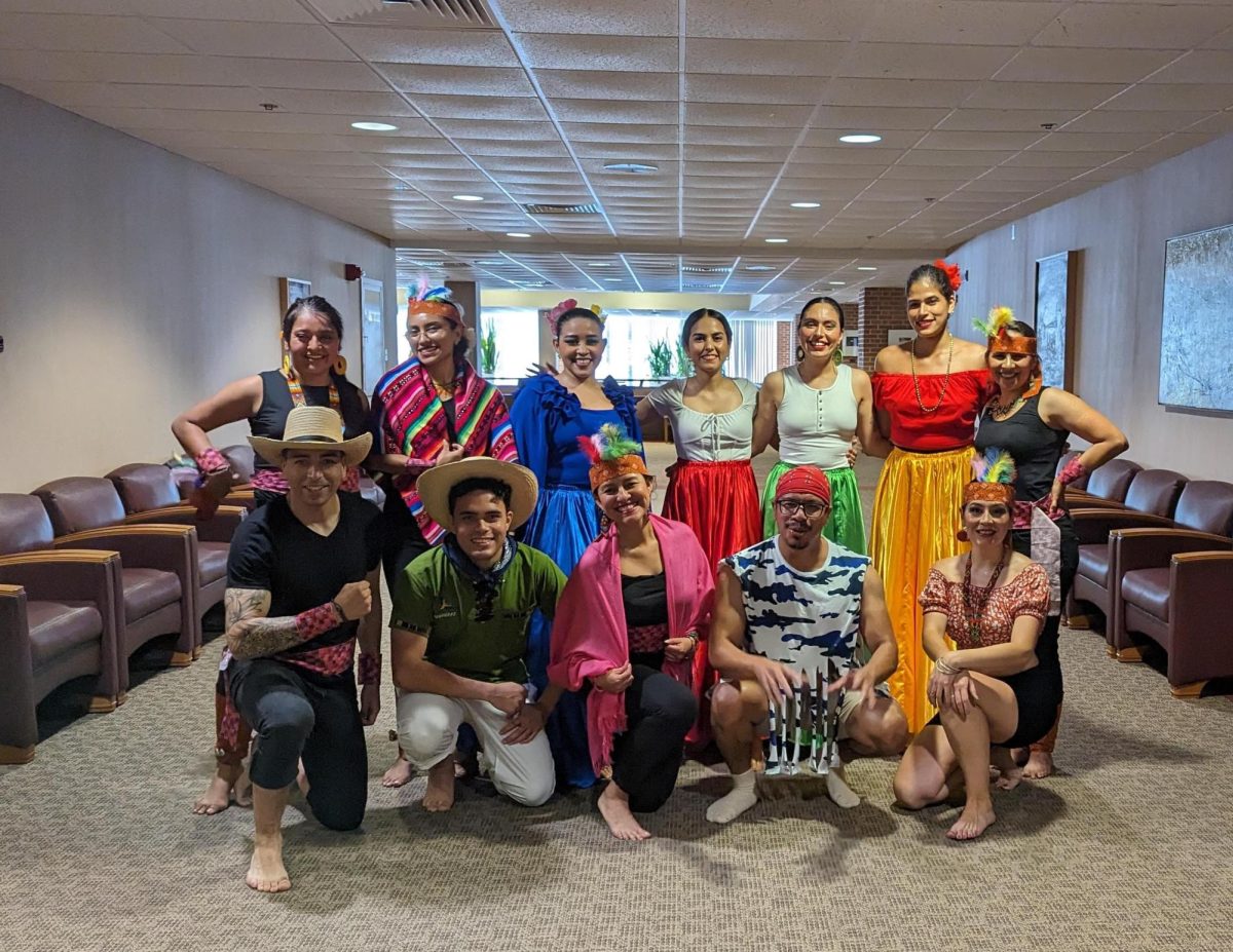 Selena Moya and the LASA performed Latin dances at the 48th annual World Languages and Cultures Day Oct. 3, 2023 at SIU Student Center in Carbondale, Illinois.