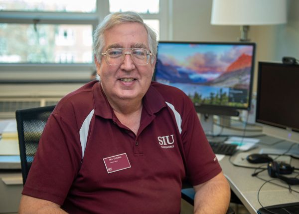 High ranking: SIU Carbondale ranked third in the Midwest for serving military service members and student veterans in the 2023 “Best for Vets; Colleges” rankings in Military Times magazine.  Paul S. Copeland is the university’s Veterans Services coordinator.