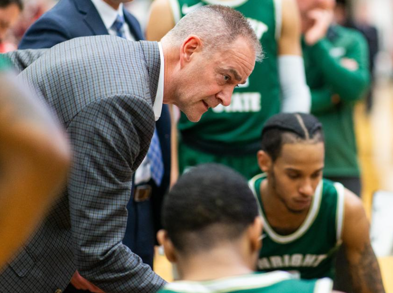 Scott Nagy has coached the Wright State Raiders since 2016, and has been a head coach in college basketball since 1995. Photo provided by Wright State Athletics, credited to Scott Galvin.