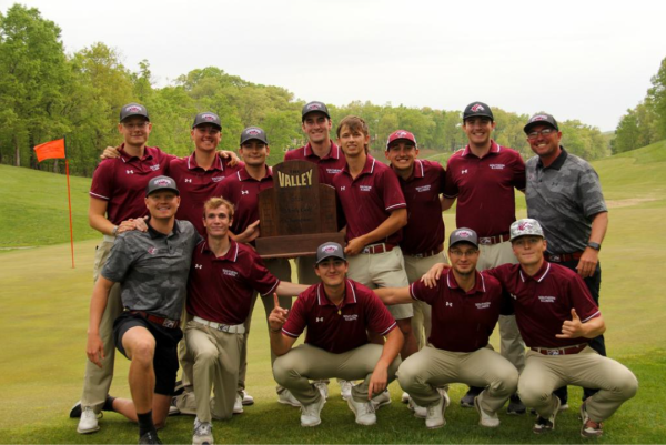 Valley champion men’s golf takes “pedal-down mentality” into regional play