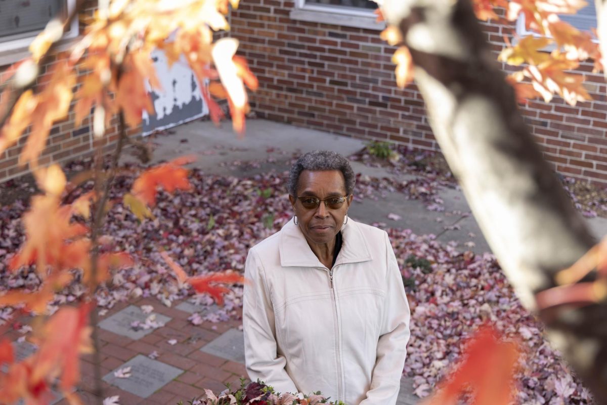 Mayor of Carbondale, Carolin Harvey, 73, from Birmingham, Alabama stands in front of a tree in front of the Survivor Empowerment Center Nov. 10, 2025, in Carbondale, Illinois. Harvey has been mayor since 2023, volunteering a good amount of her time at the Survivor Empowerment Center. “I’ve been a volunteer here on the board for, I don’t even remember how many years,” Harvey said. “I am the immediate past president of the board. So, this place is just a place that I’m glad is here, but I wish it wasn’t.” Mayor Harvey said that it is important to help the community out and create unity. “I realize that where I am is only through God’s grace... I don’t know where I’ll be tomorrow, and I always try to react to people or help people in a way that you could be me or I could be you tomorrow.” Harvey also emphasizes how we need to work together and do what’s best for everybody as a community. “We aren’t a community unless we’re together and kind of headed in the same direction and knowing that we have to do what’s best for everybody in Carbondale.” 