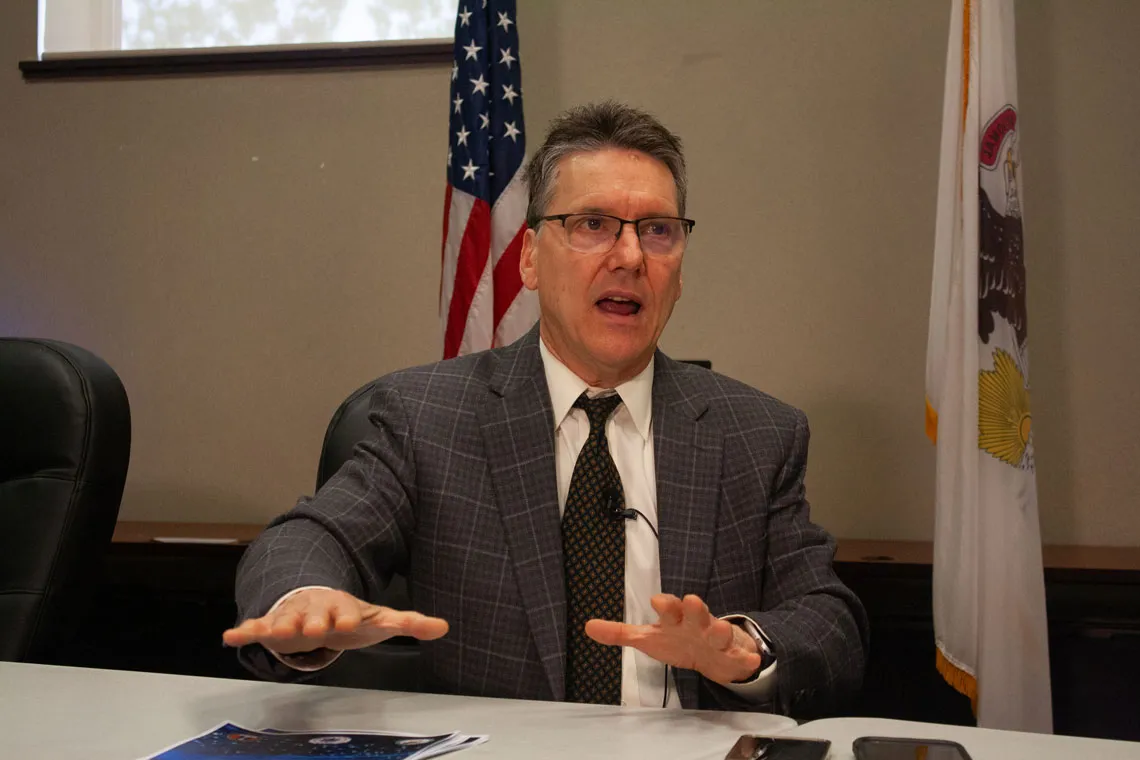 Illinois county clerks are preparing for mail voting amid continued attacks, changes