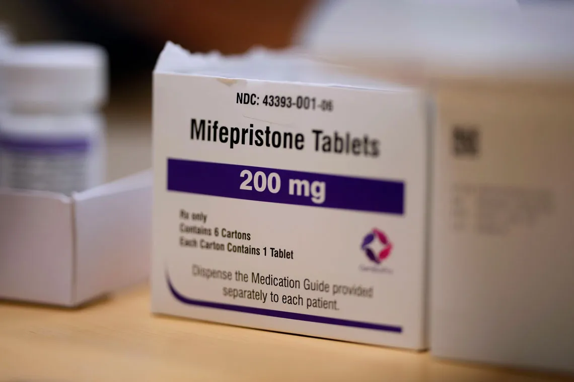 Mifepristone tablets. 