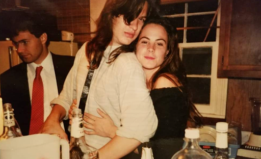 Cash and Rick partying with friends during their time at SIU in 1988. 